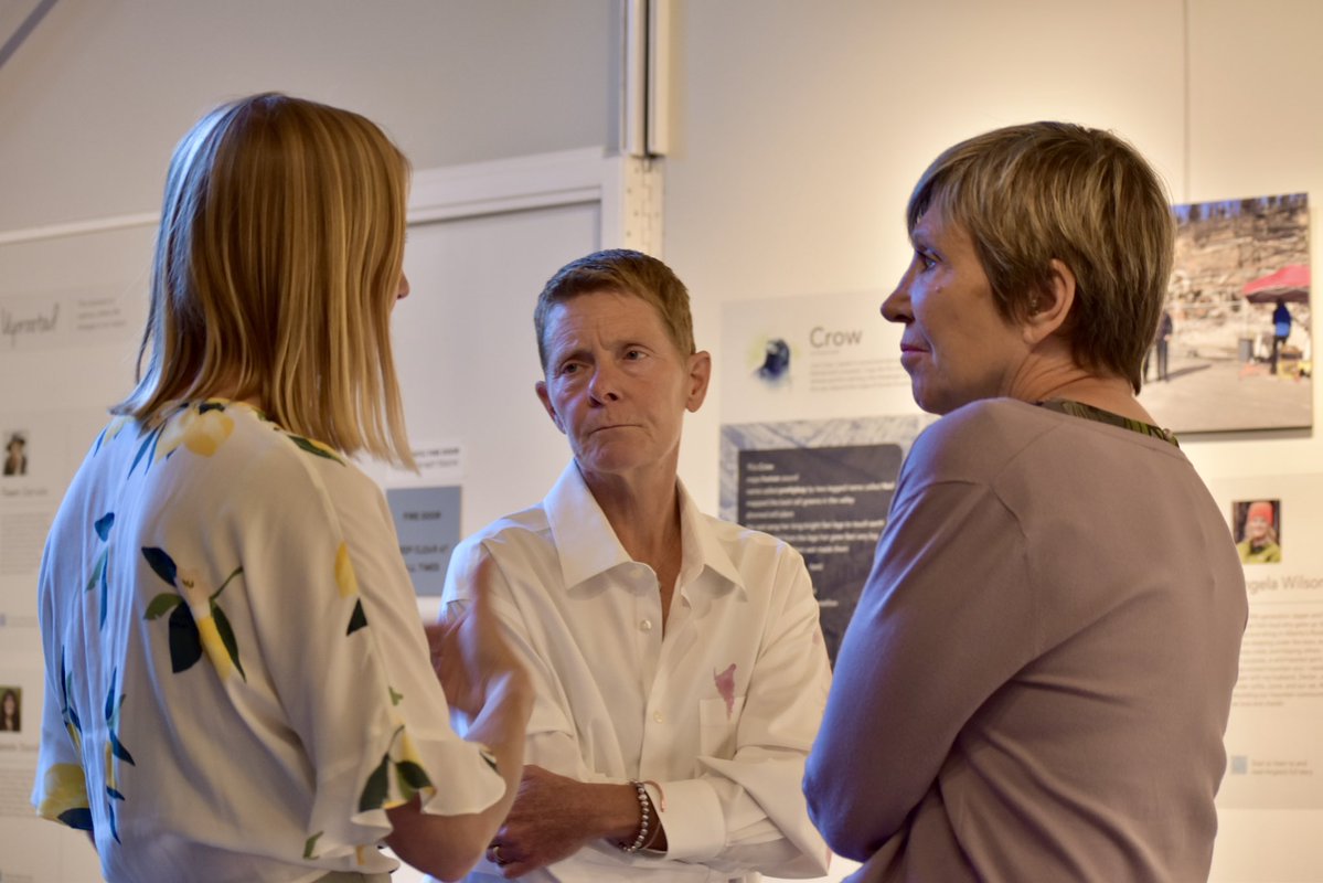 EleanorO_MP's tweet image. J'ai eu le privilège de visiter l'exposition Stories of Resilience – Voices of Jasper. En ces temps difficiles, l'art devient un bon moyen d'expression de la persévérance d'une communauté. Les récits partagés par les gens de Jasper sont émouvants et témoignent de leur résilience.