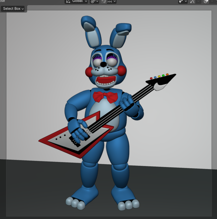 LazyCoffe19's tweet image. StylizedToyBonnie Showcase!

Model By: @LazyCoffe19 (me)
Mats By: @OFICIALEITAN 

#FNaF #Stylized #3D #Model #Blender #Showcase #FNaF2 #ToyBonnie