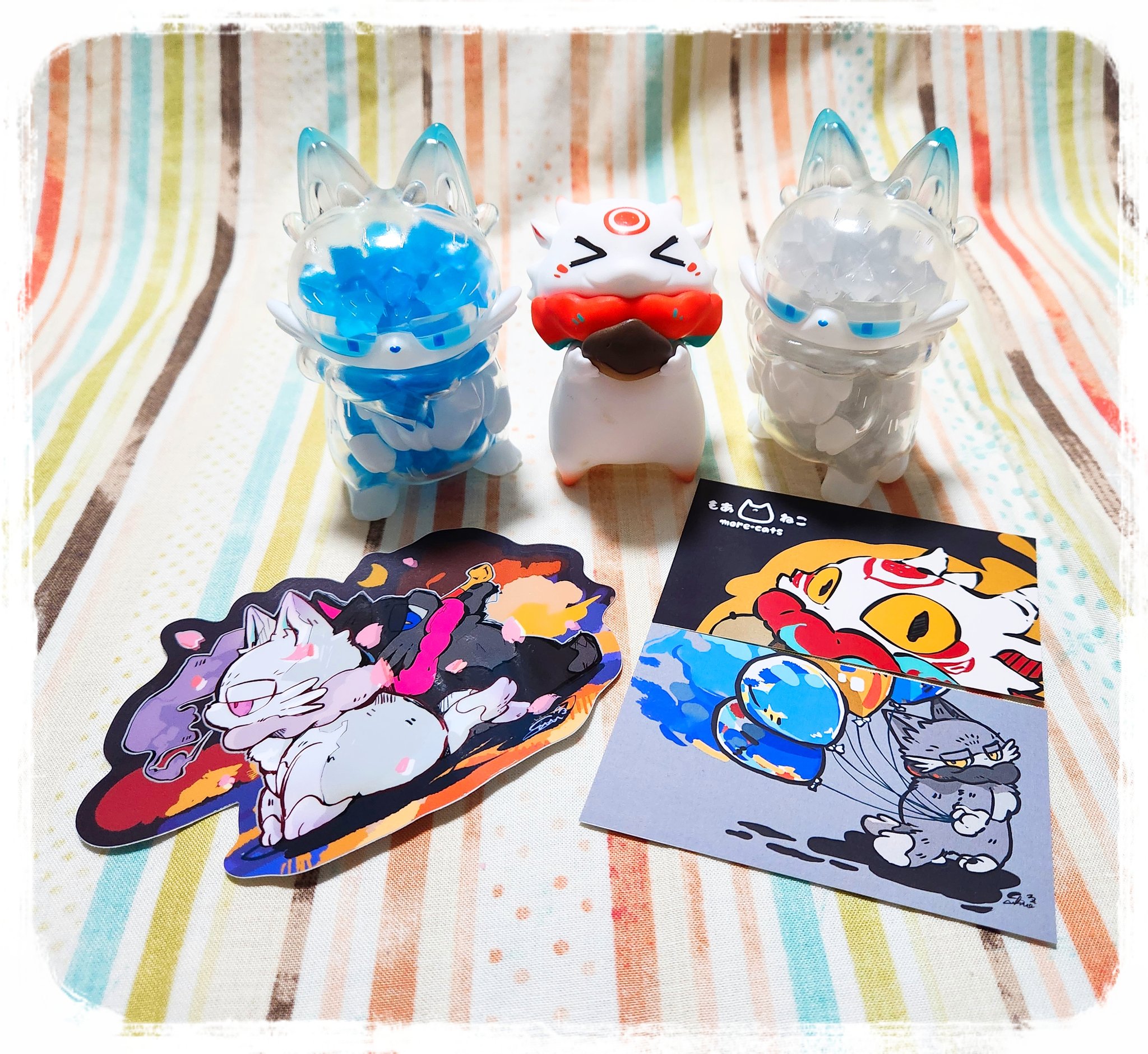 more-cats もあねこ　どんぐりひろたん　ソフビ　フィギュア more-cats もあねこ どんぐりひろたん ソフビ フィギュア more