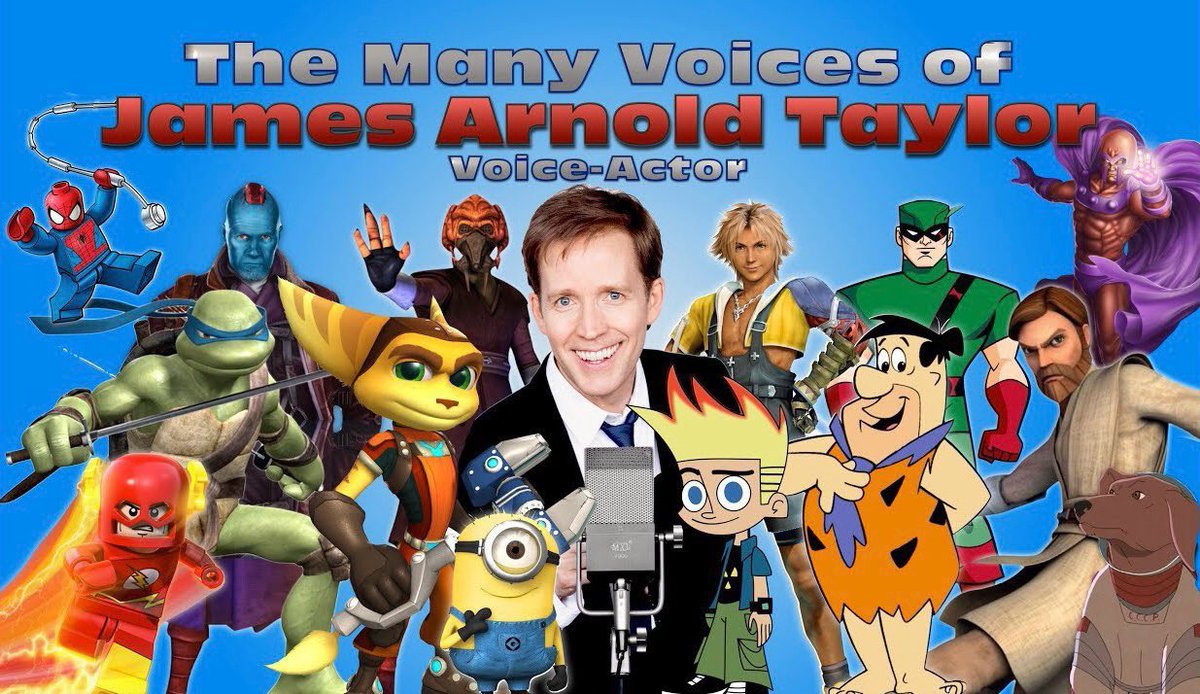 mnralphie's tweet image. Happy 56th birthday to voice and television actor, James Arnold Taylor! @JATactor