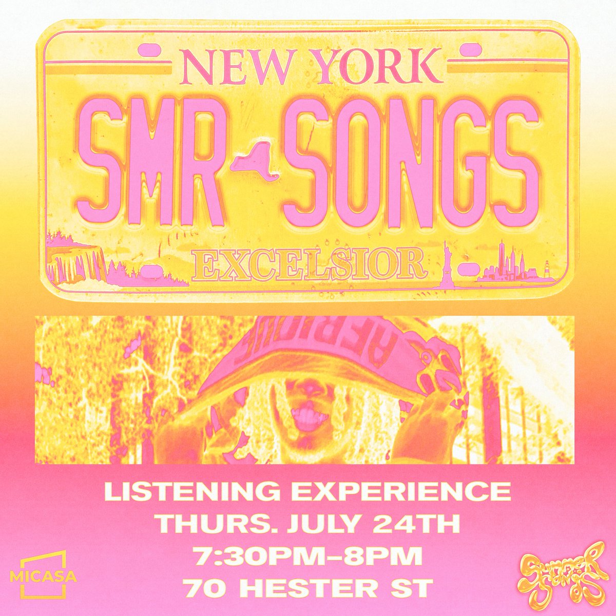 NYC IM PLAYING MY ALBUM FOR YALL ON THURSDAY. COME SEE WTF IS UP.