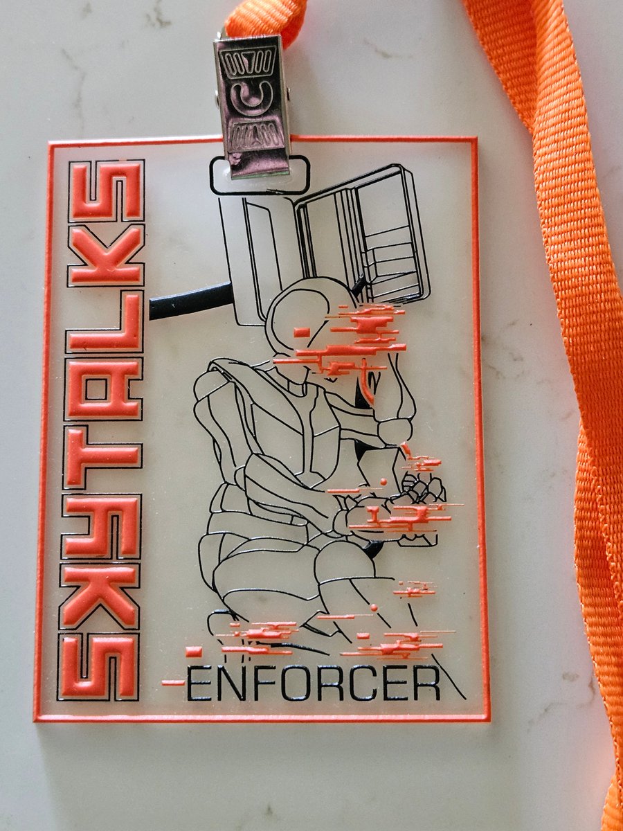 attritionorg's tweet image. Charity Auction!
DEFCON Skytalks Enforcer Badge w/ Android Thingy
ebay.com/itm/2673392033…
#DEFCON #SKYTALKS #HACKER #INFOSEC
