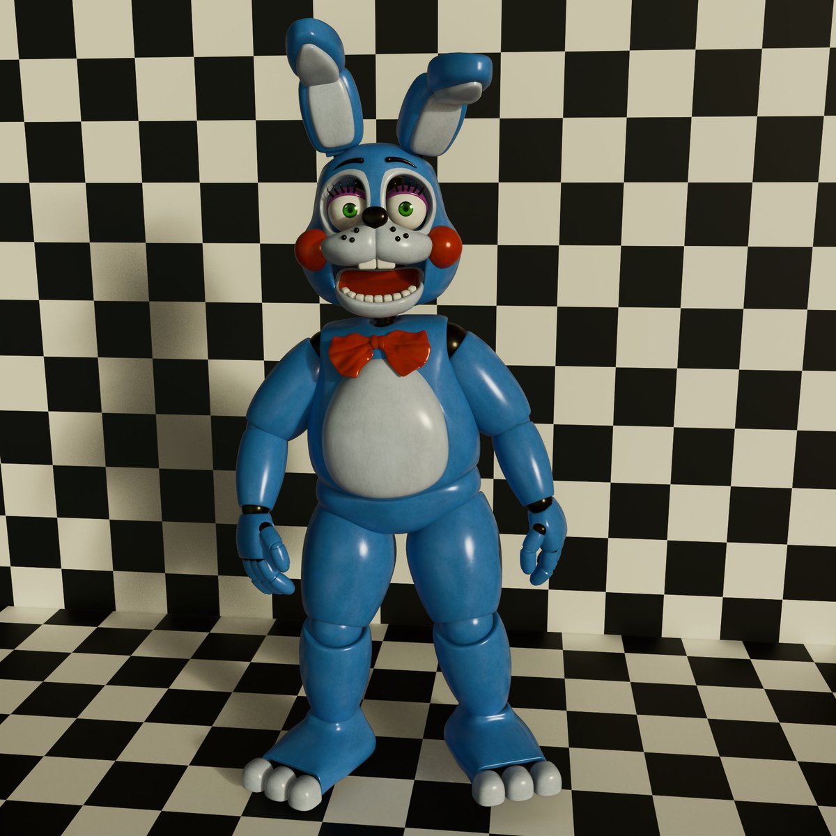 LazyCoffe19's tweet image. StylizedToyBonnie Showcase!

Model By: @LazyCoffe19 (me)
Mats By: @OFICIALEITAN 

#FNaF #Stylized #3D #Model #Blender #Showcase #FNaF2 #ToyBonnie