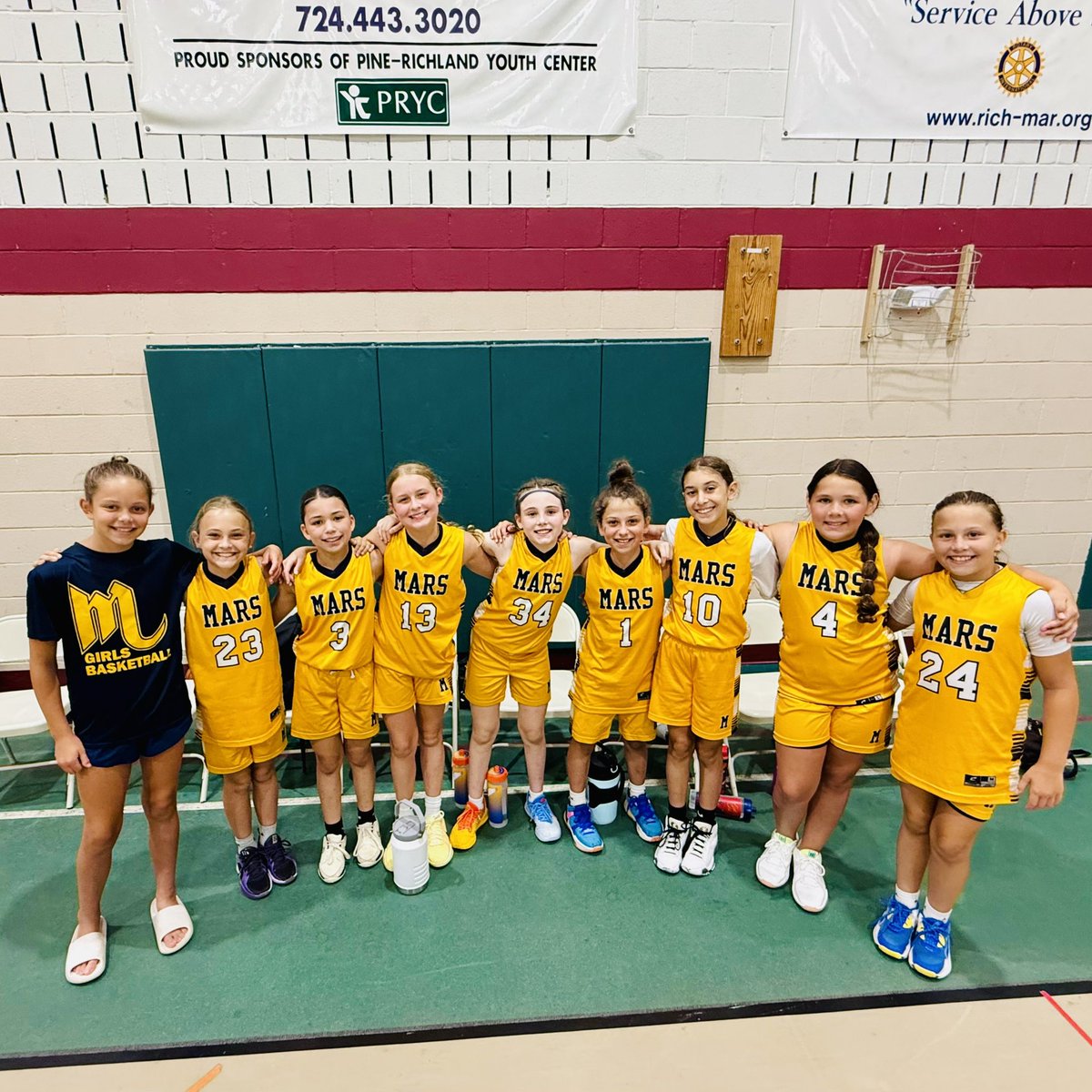 MGYBA_Hoops's tweet photo. Our rising 5th grade girls made a run this summer! ๐ฅ
@PYBL412 Gold Division runners-upโand earned every minute of it.
Proud of their fight, proud of their growth. ๐๐๐
#MGYBA #MarsProud #PYBL #GirlsBasketball https://t.co/14CzPEGRpq