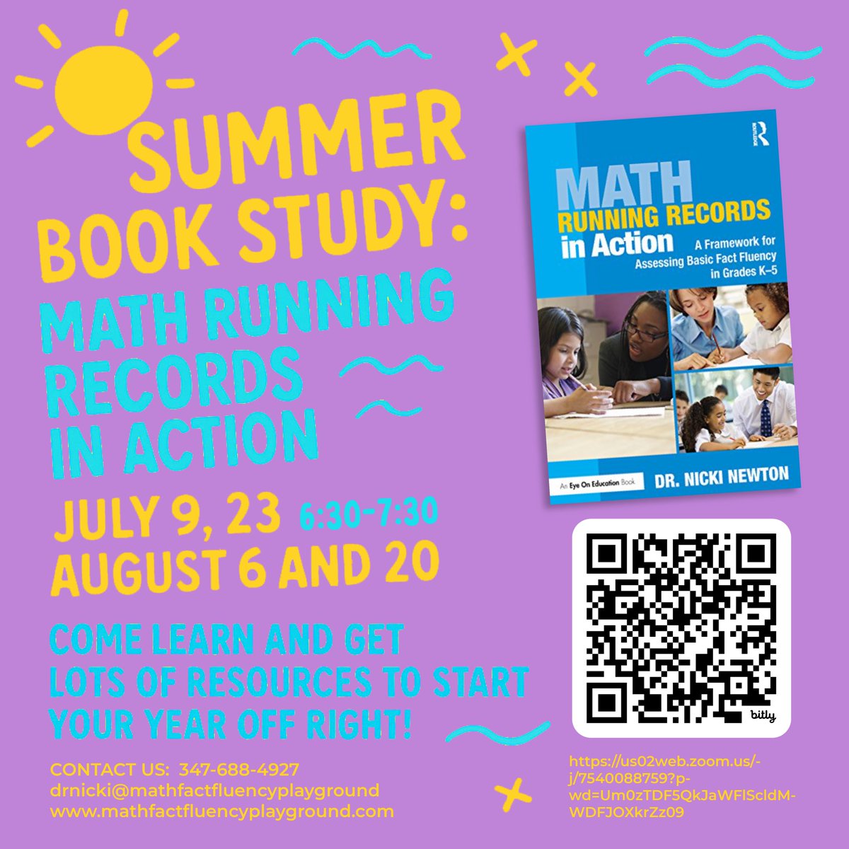 drnickimath's tweet image. 📚☀️ Join us TOMORROW NIGHT on Zoom for our Summer Book Study on Math Running Records!
✨ Come for the convo, stay for the FREE resources, and walk away with fresh, powerful ways to assess fluency.
👀 Let’s change the math story—one strategy at a time!
#MathRunningRecords…
