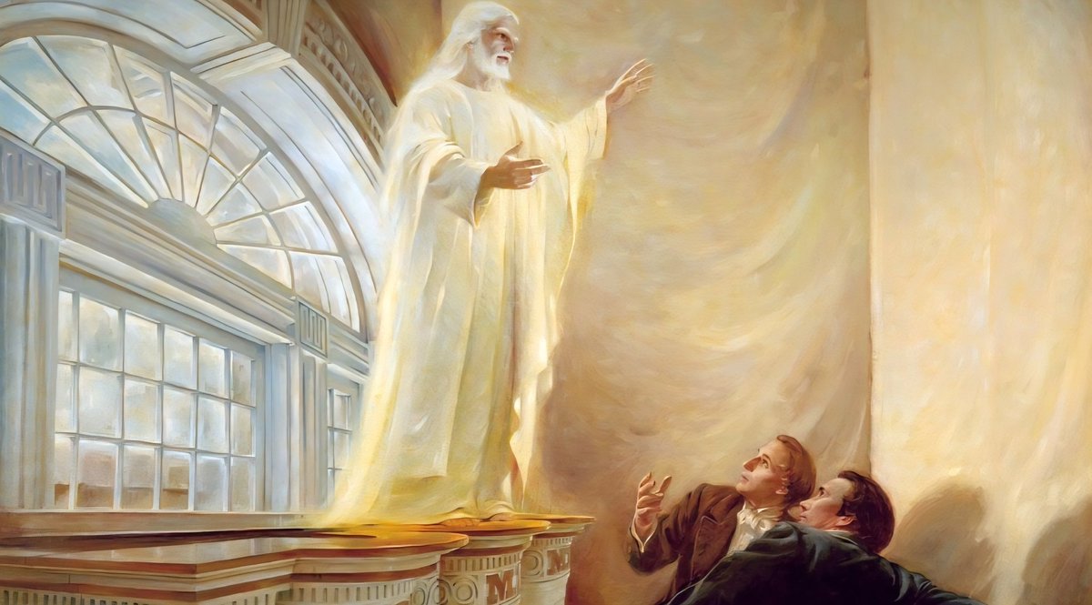 LatterdayNosh's tweet image. Behold, I will send you Elijah the prophet before the coming of the great and dreadful day of the Lord: And he shall turn the heart of the fathers to the children, and the heart of the children to their fathers, lest I come and smite the earth with a curse.
April 3, 1836 -…