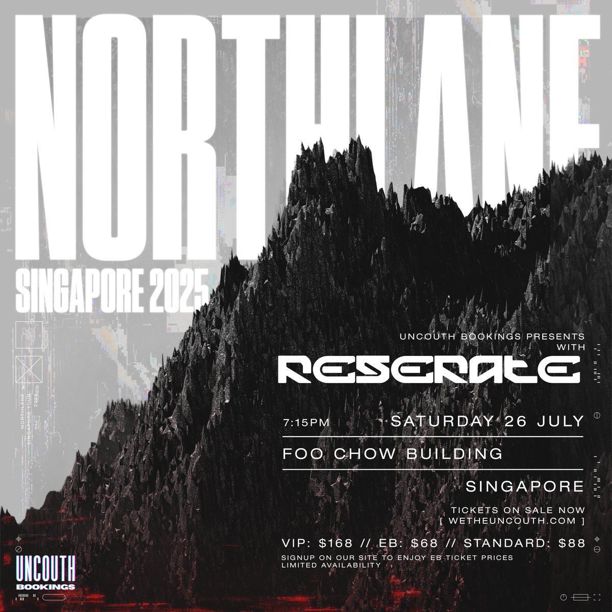 mtgh's tweet image. Singapore! @Northlane will perform at the Foo Chow Building on 26th July, tickets are on sale via @officialhitpay! @UNCOUTHsg
hitpay.shop/uncouth/tickets