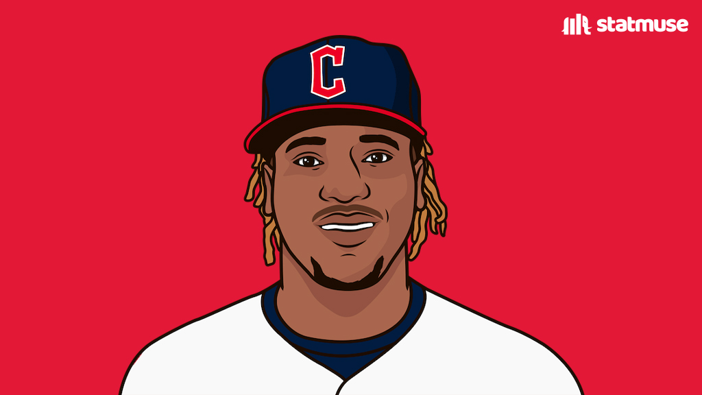 statmuse's tweet image. Jose Ramirez vs Baltimore:
1-2
1 HR
1 RBI
2 BB
1 SB
The only player with 20+ HR and 30+ SB this season.