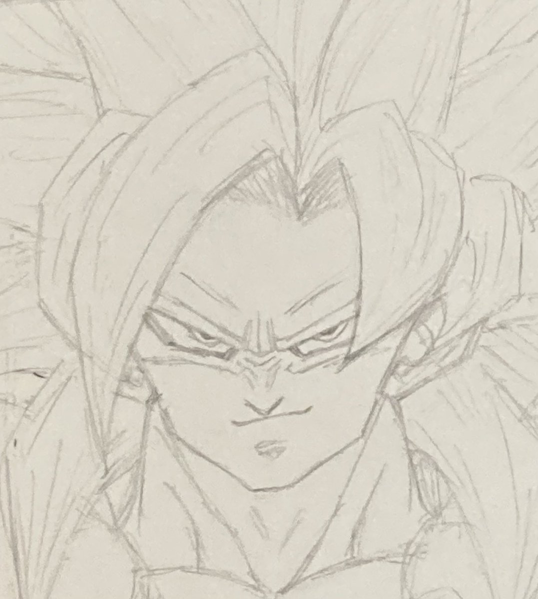 Yomogi_DBillust's tweet image. 悪人顔になっちゃった