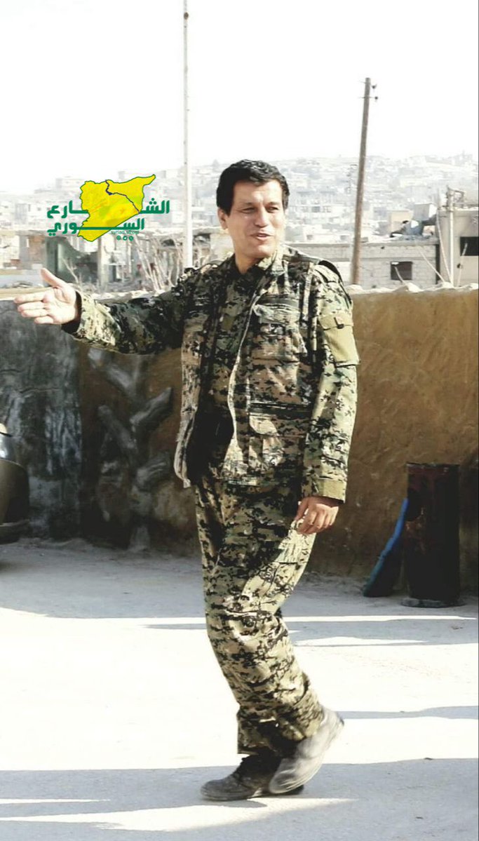 syrian_st's tweet image. صورة للجنرال من معارك تحرير #كوباني من انجاس الدواعش
#قسد #سوريا #مظلوم_عبدي