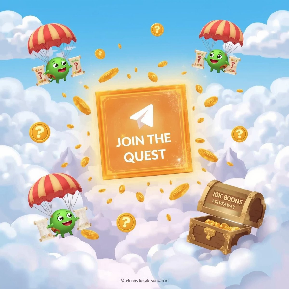 🚨 BOONS TELEGRAM IS LIVE!
A new secret word is hidden in our first riddle 🧩
💰 Find it &amp; win 10,000 Boons Points!
🔍 Enigma 1 is now available on Telegram
🎁 Bonus giveaway also running!
🛸 Join the hunt → t.me/boonsgames

#BOONS #Airdrop #EnigmaChallenge