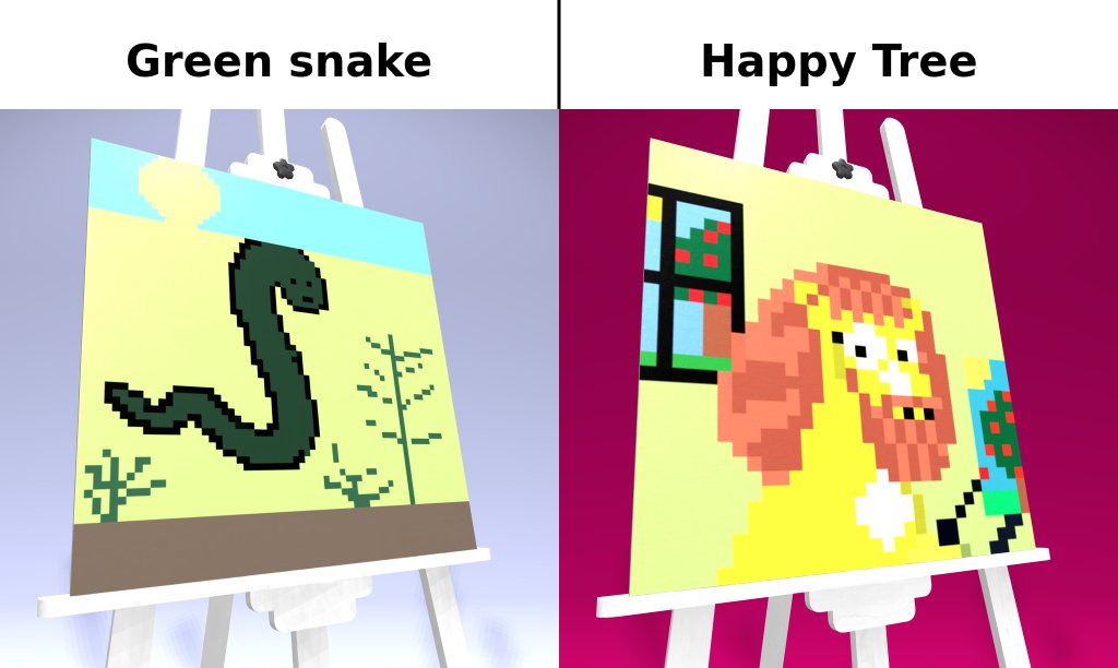 ArtSchoolFC's tweet image. Match-ups like this one are created around the clock in the PixelStudio Arena in our discord.
discord.gg/37w7PgqqmJ
#algorandNFTs #algofam #octobit #pixelart