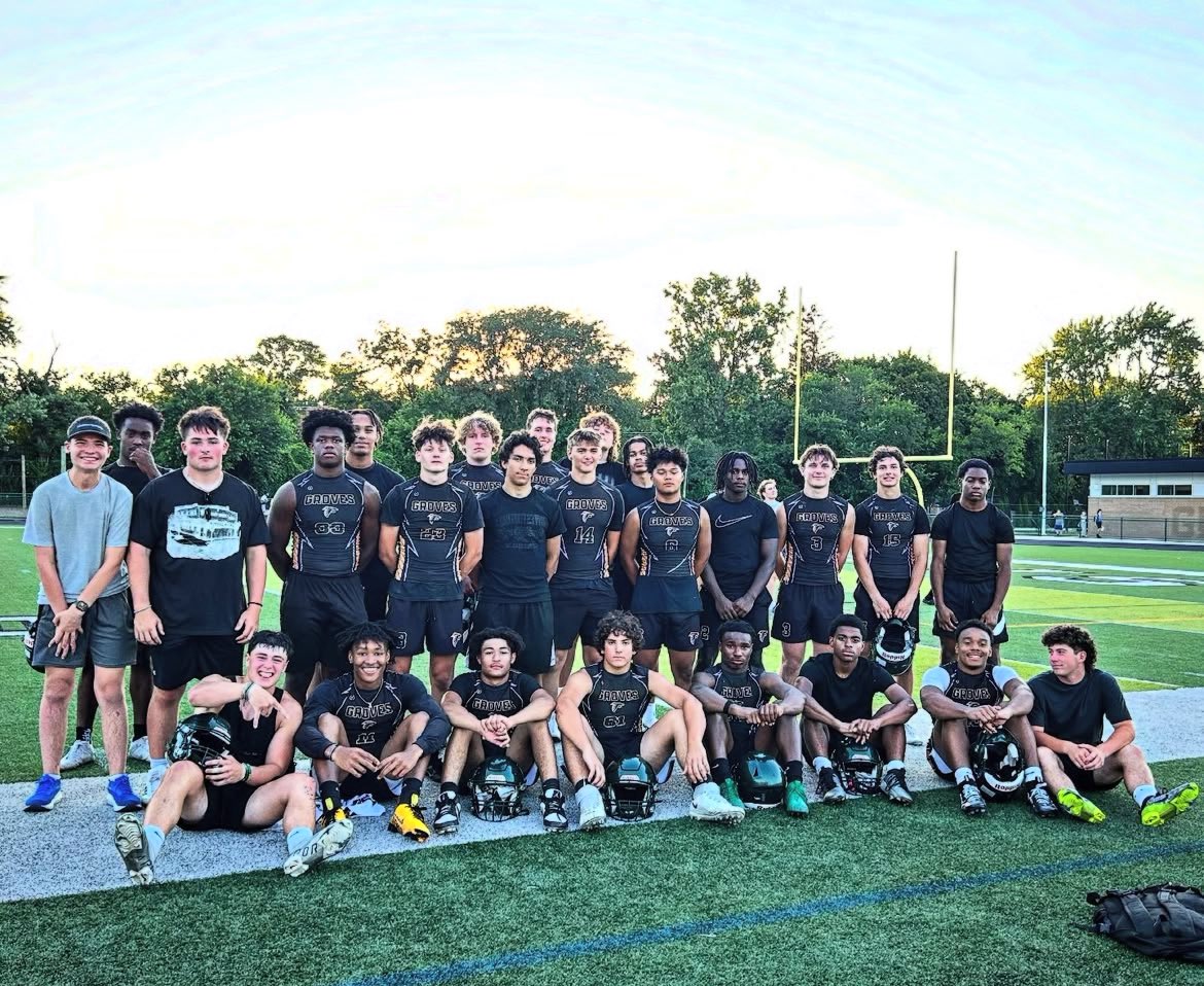 Birmingham Groves Football (@bhamgrovesfb) on Twitter photo And thatβs a wrap on 7/7 - way to work, guys! #onelove #birminghamgrovesfootball
<a href="/GrovesAthletics/">Groves Athletics</a> And thatβs a wrap on 7/7 - way to work, guys! #onelove #birminghamgrovesfootball
<a href="/GrovesAthletics/">Groves Athletics</a>