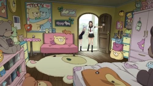 comfypill's tweet image. girls will be like "i'm evil" and this is what their room looks like