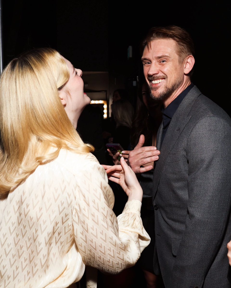 theboydarchives's tweet image. boyd and elle fanning being the cutest at the 36th producers guild of america awards in los angeles — 2.08.25