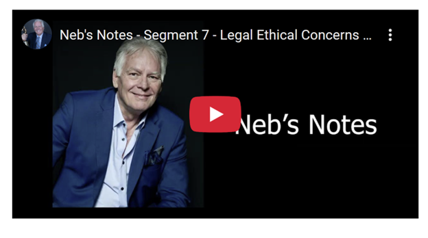 Check out the latest Podcast Segment - Neb's Notes - legal perspectives especially related to use of AI #azentertainmentlaw #podcast #legal #AI  youtube.com/watch?v=oeiQSi…