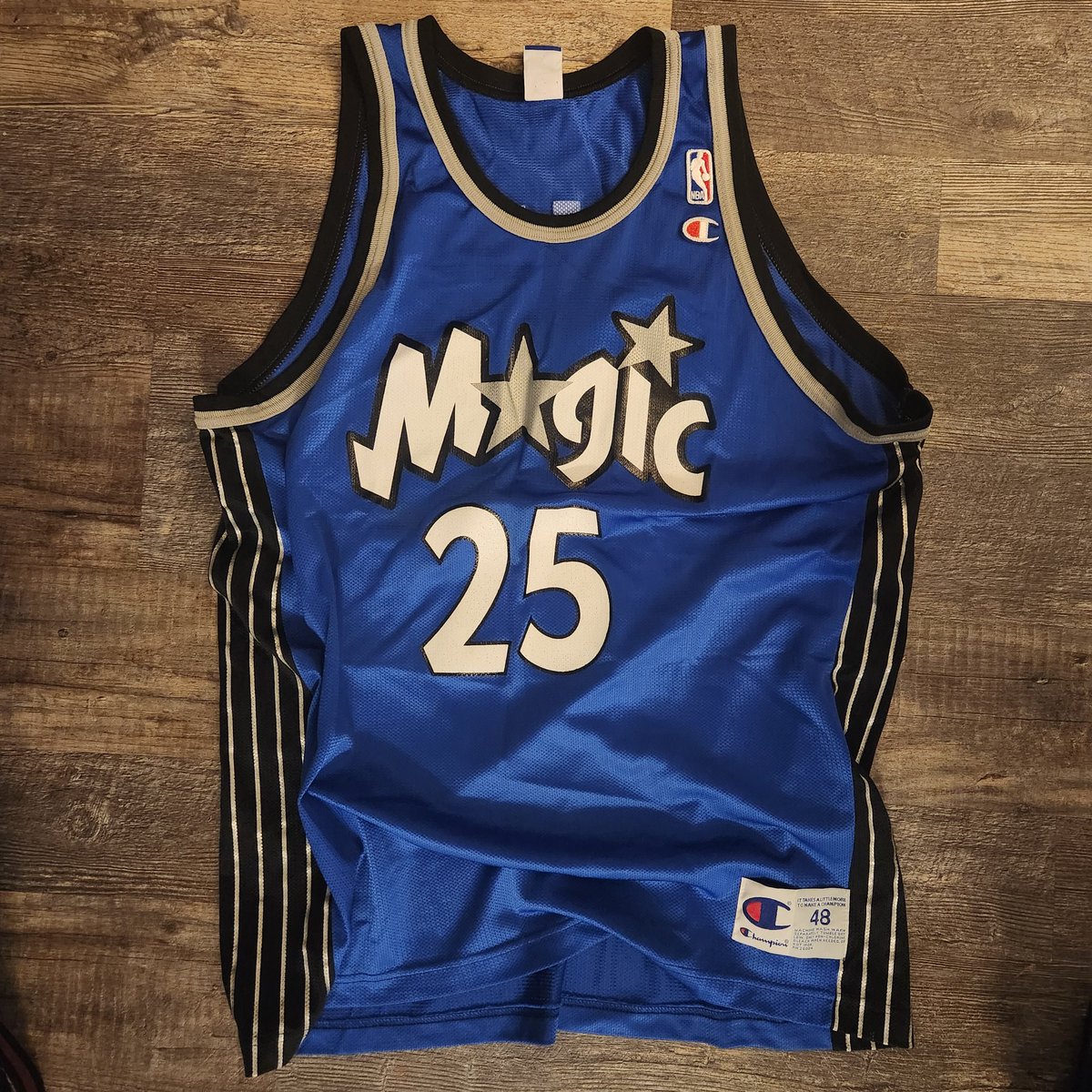Im_PlayingDead's tweet image. Can one really have too many vintage Nick Anderson jerseys?