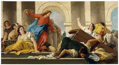 calvinrobinson's tweet image. POV: You walk into a beautiful old Anglican church and find a blue haired liberal priestess wearing a rainbow stole, with a trans pride flag on the altar, preaching about diversity, inclusion and equity.