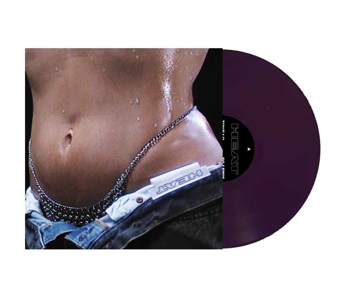 Foto da versão “Deep Purple/Black” do vinil do EP “HEAT” de Tove Lo e SG Lewis, em pré-venda nas lojas internacionais. 💿

A edição será lançada oficialmente em setembro.