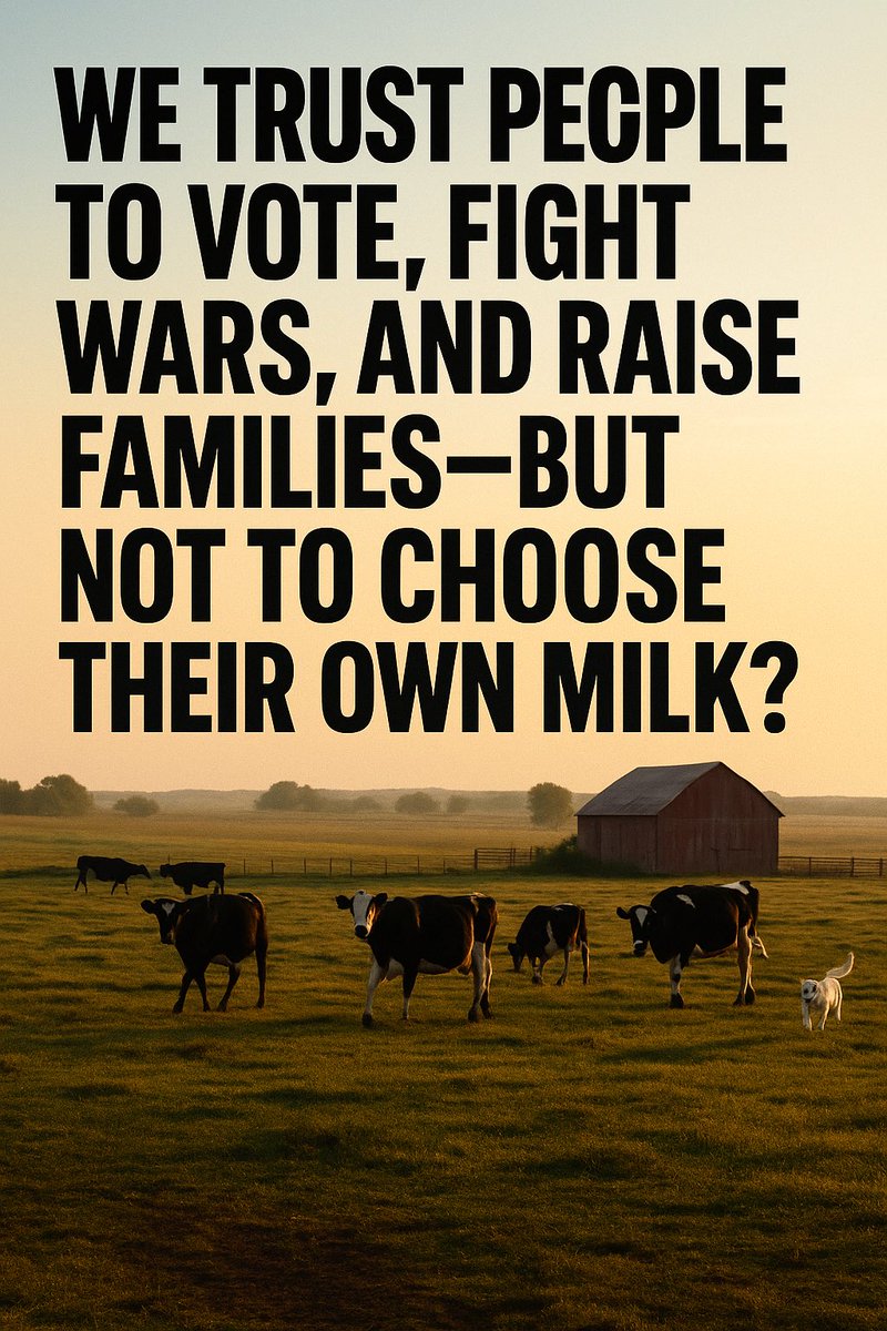 DawsonHolle's tweet image. Only the government could come up with something this ridiculous. Believe me, this is government at its absolute worst!
MAKE AMERICA HEALTHY AGAIN!
@beefinitiative