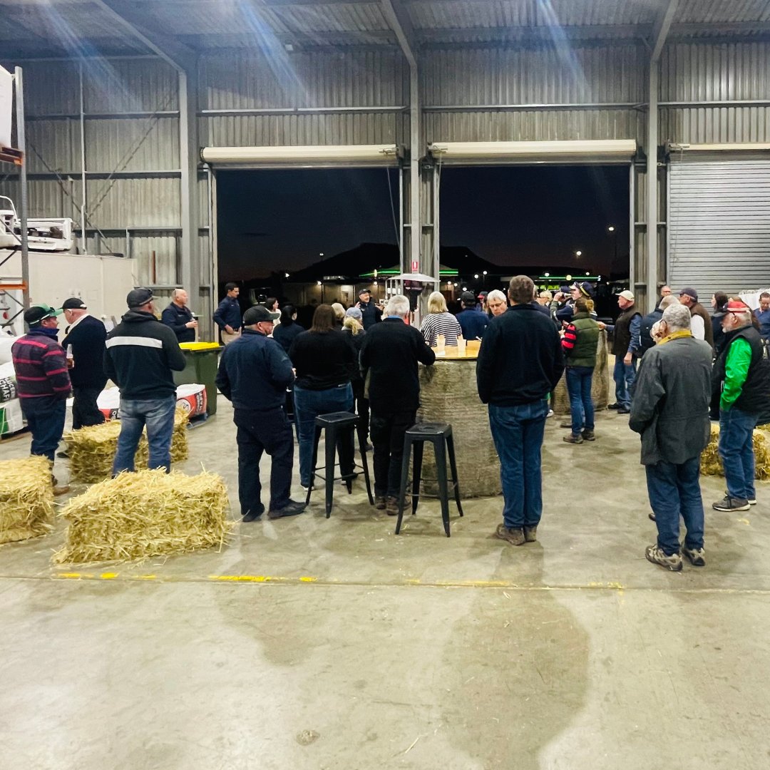 On Monday night we hosted 40 people for the final stop of the AFIA pre-conference tour, following their 3-day visit to farms and producers across regional South East Queensland.  
It was a great opportunity to catch up with new and familiar faces, share a drink and show them just