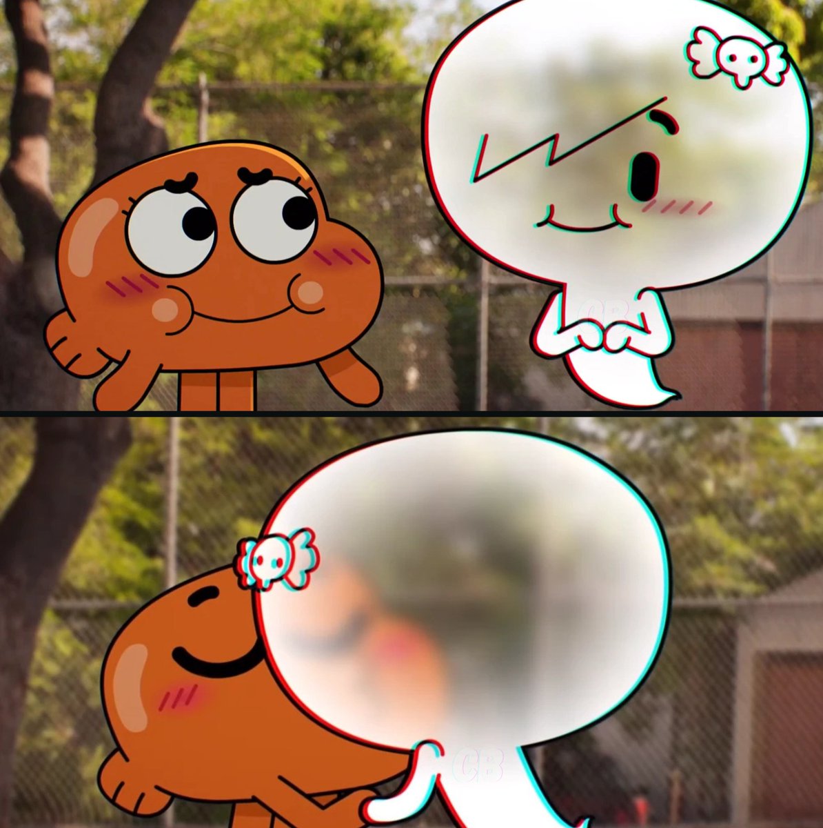 TheCartoonBase's tweet image. Darwin and Carrie dedicated double episode is coming in the new season of ‘The Amazing World of Gumball.’