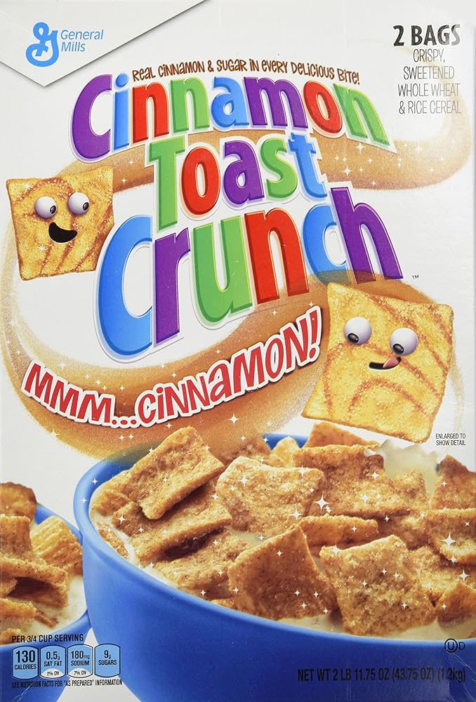 _we_love_food's tweet image. Cinnamon Toast Crunch is the best cereal of all time.
TRUE or FALSE?