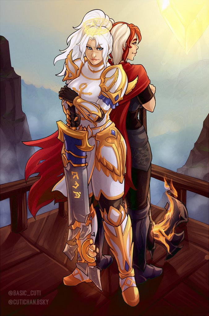 Basic_Cuti's tweet image. Comrades. #Warcraft 
#Commission