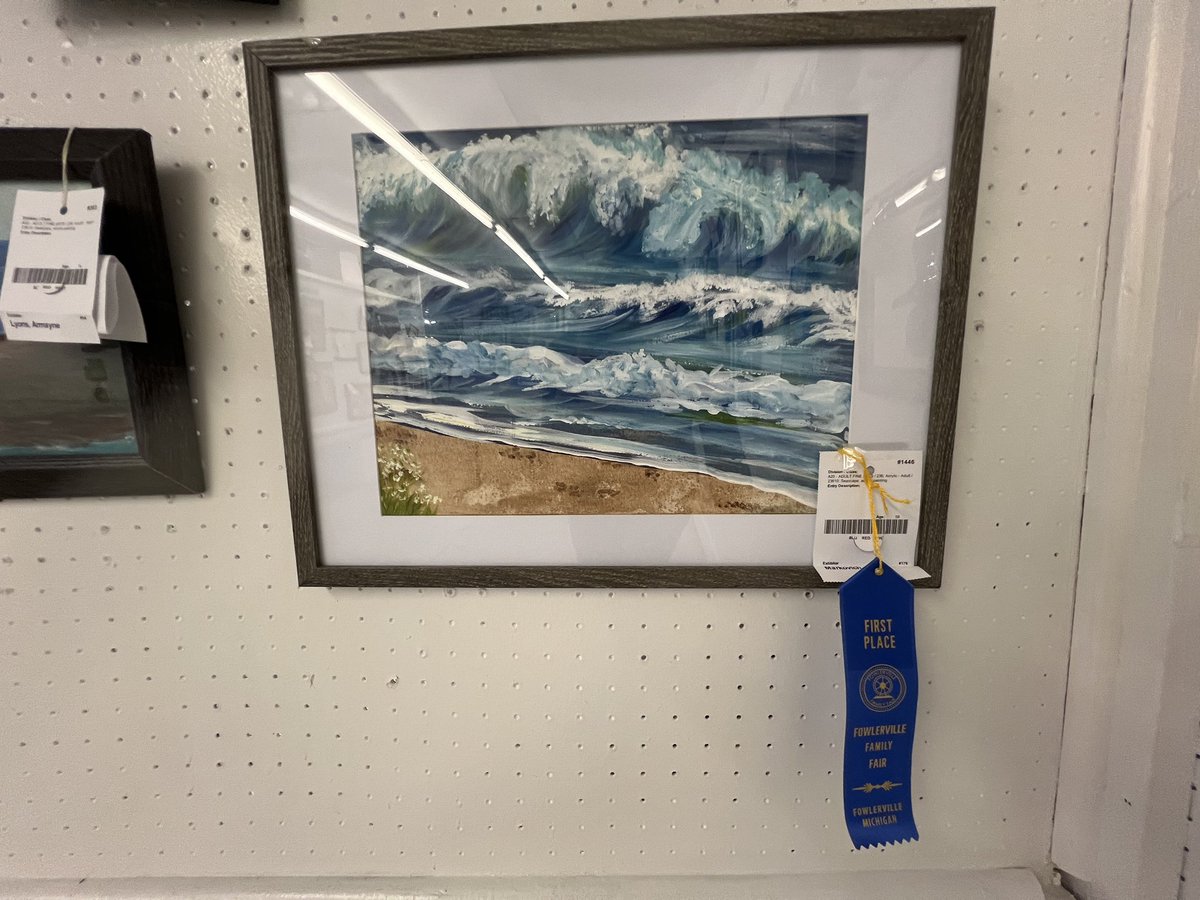 Every piece I entered won 1st, 2nd and Best in Show at the Art fair