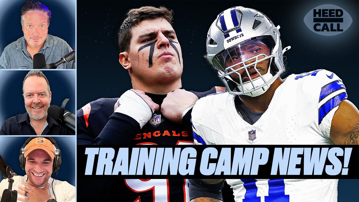 HeedTheCallPod's tweet image. WE'RE BACK: Cowboys and Bengals contracts, big paydays, a word from Quiet Storm Crisis Management, and so much more training camp news!
Also, apologies to anyone who lives in or just likes the state of Florida.
📺youtu.be/1PxWS35PAg8
