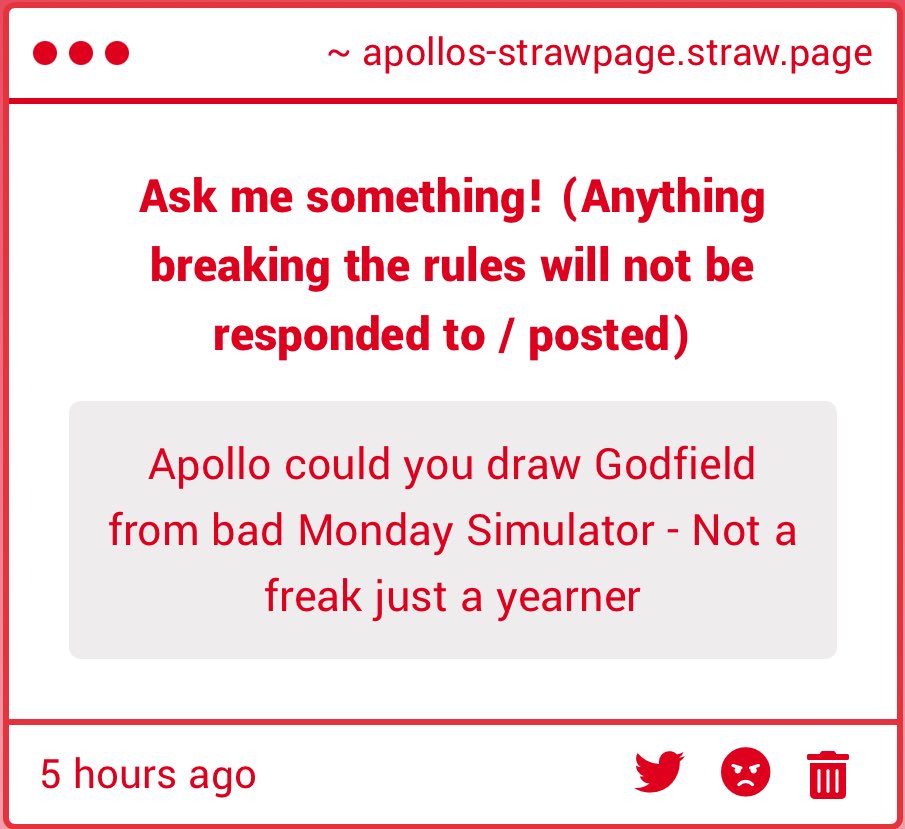biscuitmak3r's tweet image. I have a very strong feeling I know who this is
But regarding to the question I WANT TO BUT HIS FACE IS SI HARD TO DRAW