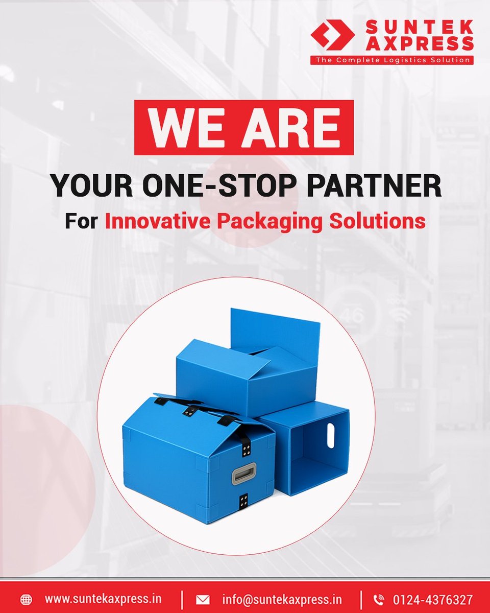 Suntek_Axpress's tweet image. Your product deserves packaging that speaks volumes.

🎯 Custom. Durable. Designed to impress.

Explore our full-service packaging solutions today!

#suntekaxpress #logistics
#packagingthatperforms #ppboxes