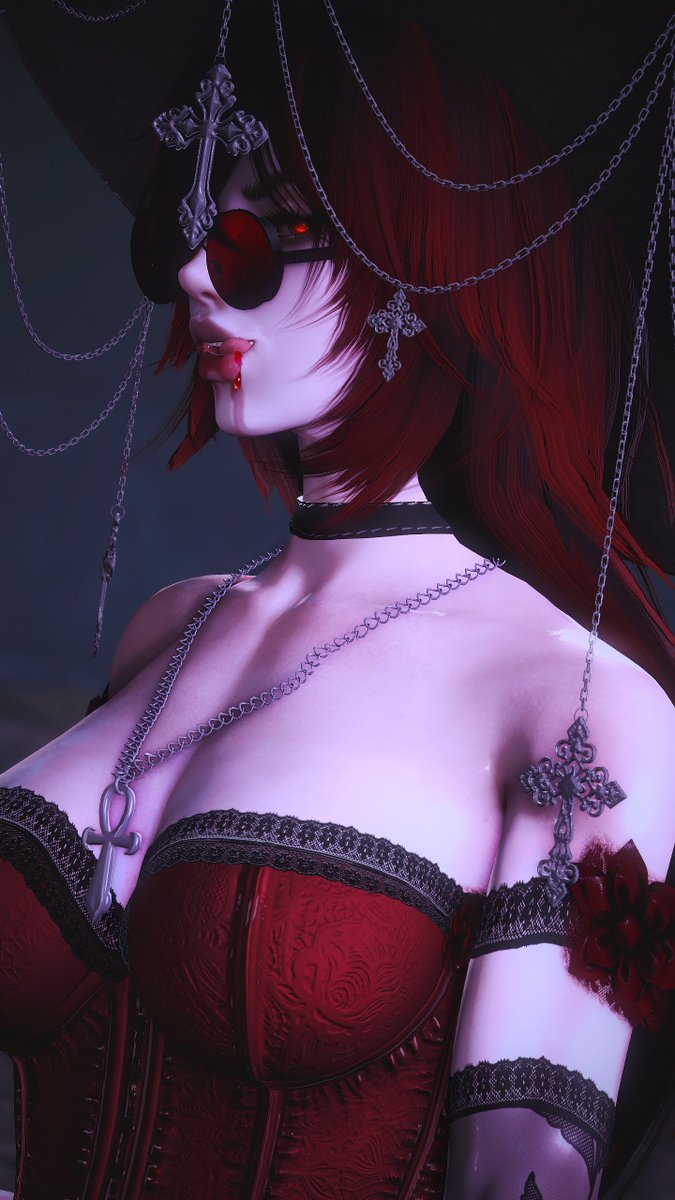 Iris_Bites's tweet image. Having fled the laboratory where I was kept for so many years, I settled down in Ishgard.
Up there, nobody wonders why my skin is so pale and cold, nor do they care about my attire.
For junipers sake, have you looked at their chapels and cathedrals?
My hat pales in comparison!