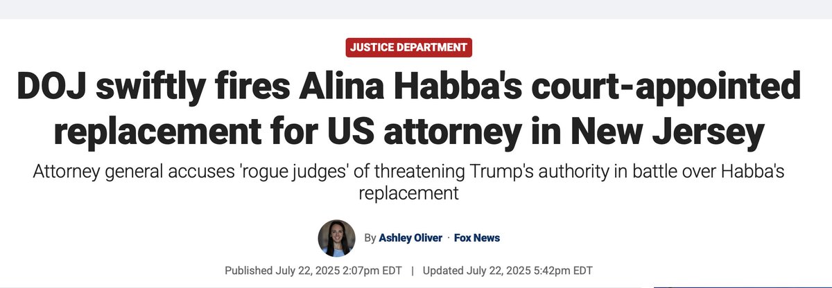 HEADLINES_Etc's tweet image. Good!
foxnews.com/politics/doj-s…