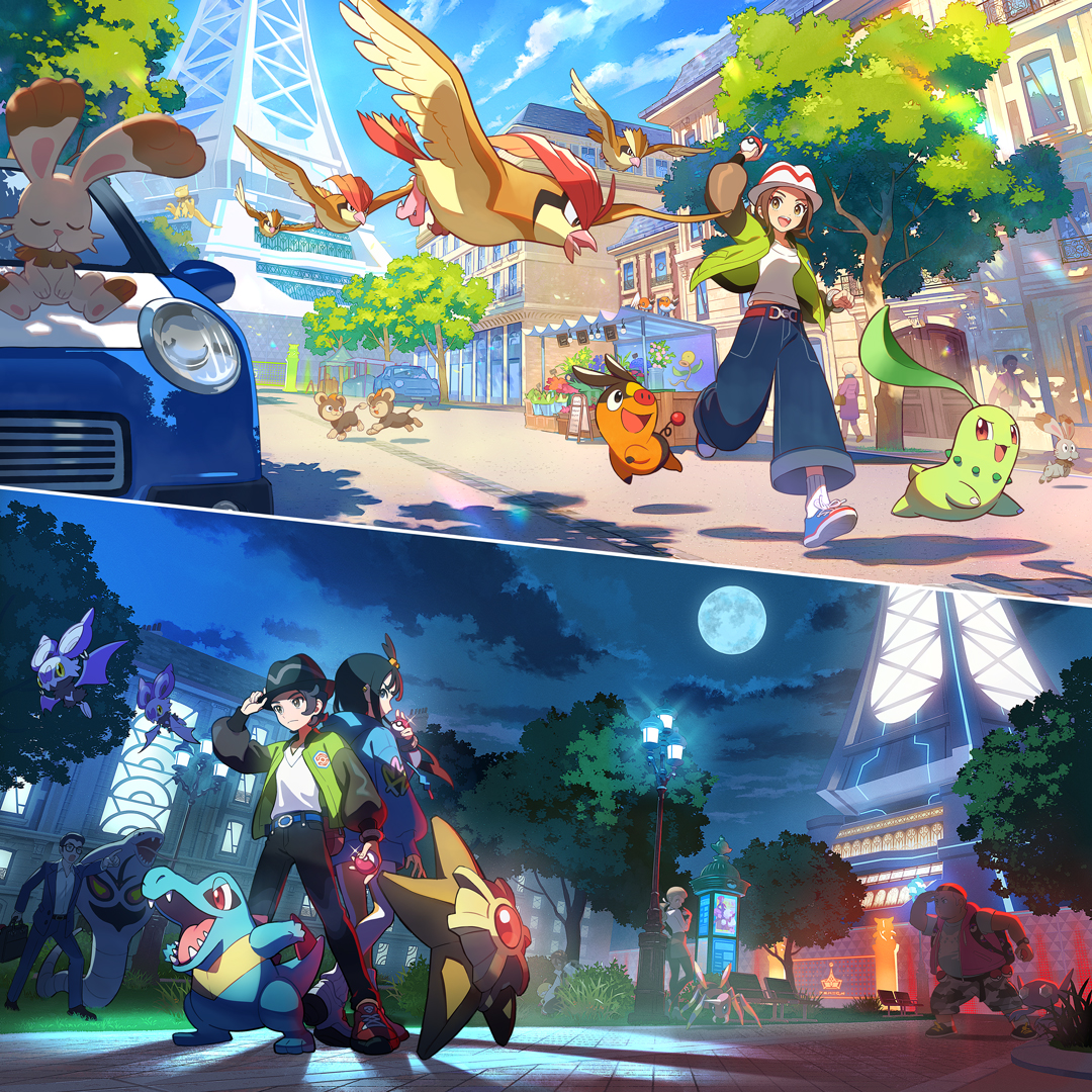 NintendoAUNZ's tweet image. By day or by night, there’s always a new adventure waiting for you in Lumiose City!
#PokemonLegendsZA