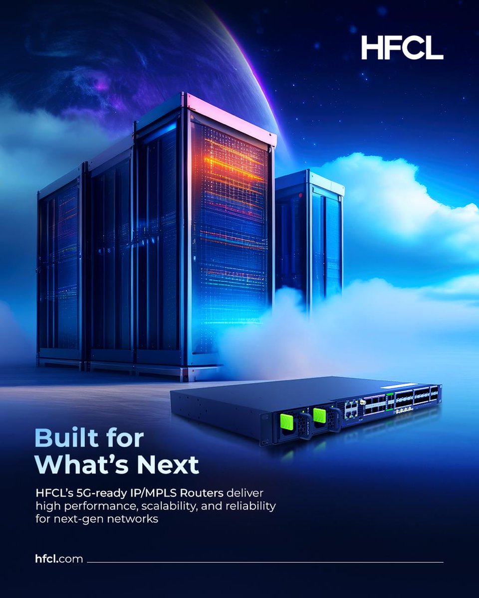 As networks evolve, so should your infrastructure.  

HFCL’s IP/MPLS routers are purpose-built for the high-performance demands of 5G and next-gen connectivity.   

With scalable architecture, advanced QoS, and robust security features, they’re designed to keep your network agile