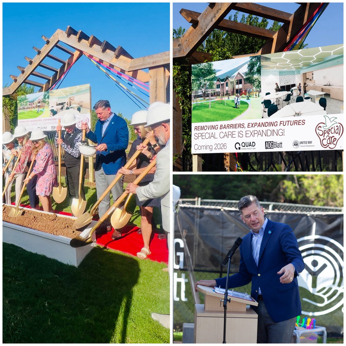 davidfholt's tweet image. A great day at Special Care in OKC, as ground was broken on an expansion that will allow for more kids to receive their amazing services!
specialcareinc.org