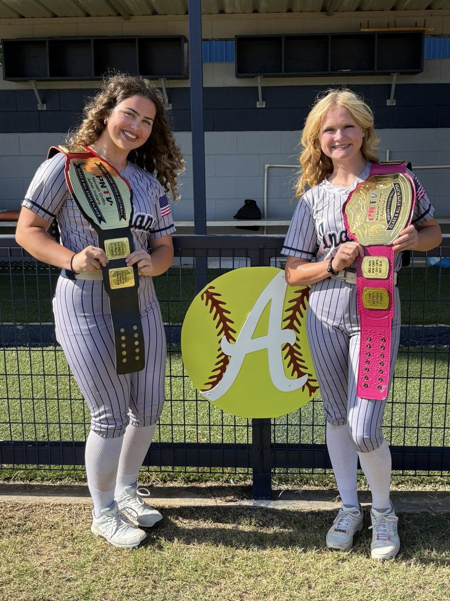 PrepNation_TV's tweet image. #OKPrepStory: Asher Indians’ Nevaeh
Griffin and Mackenzie Thompson repeat
as Back to Back Class B All State Players
for 2024 Fast Pitch and 2025 Slow Pitch
Softball. Congratulations to HC TarinDubler,
the Griffin and Thompson Families: and
to Indian Nation. #PNTVElite #OKPreps