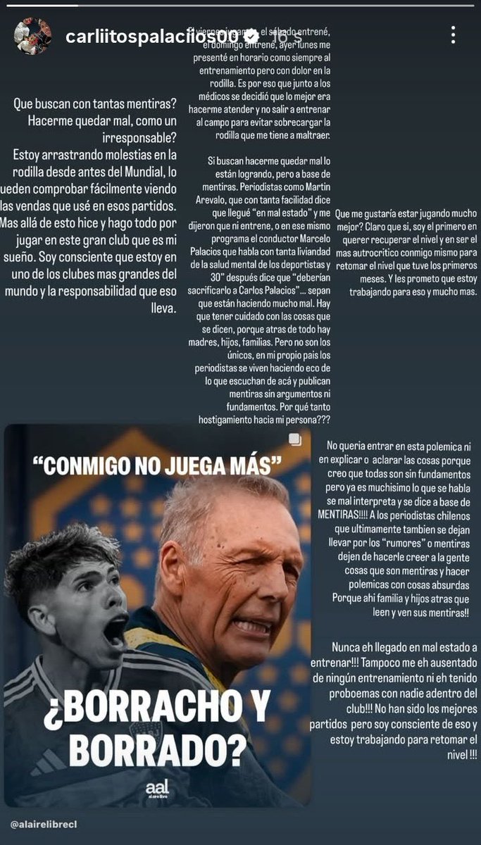 marianherrrera's tweet image. Bienvenido chileno Palacios al Mundo Boca. Acá tenés que jugar bien a la pelotita si querés cerrar ortos y vivir de joda.