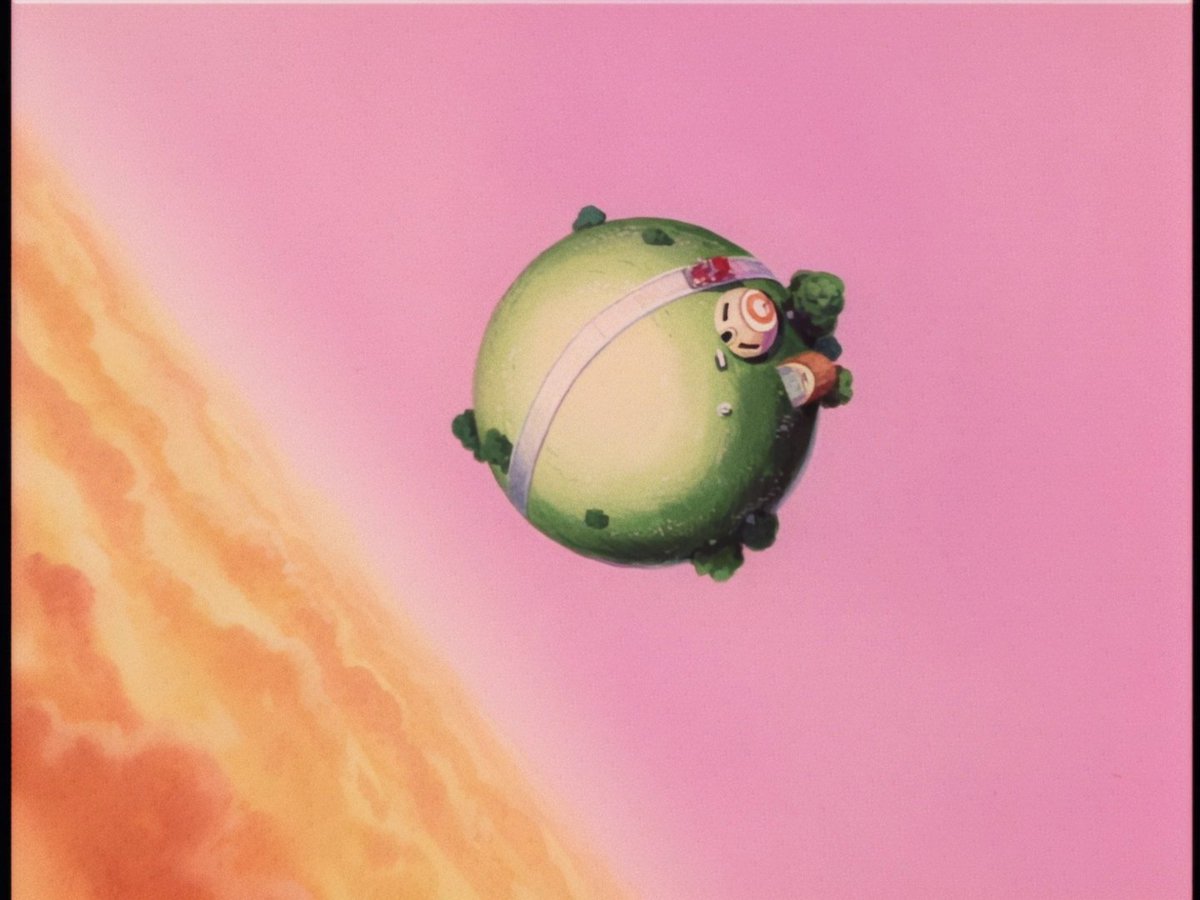 DBPerfectShots's tweet image. The art of Dragon Ball Z: The Tree of Might (1990)