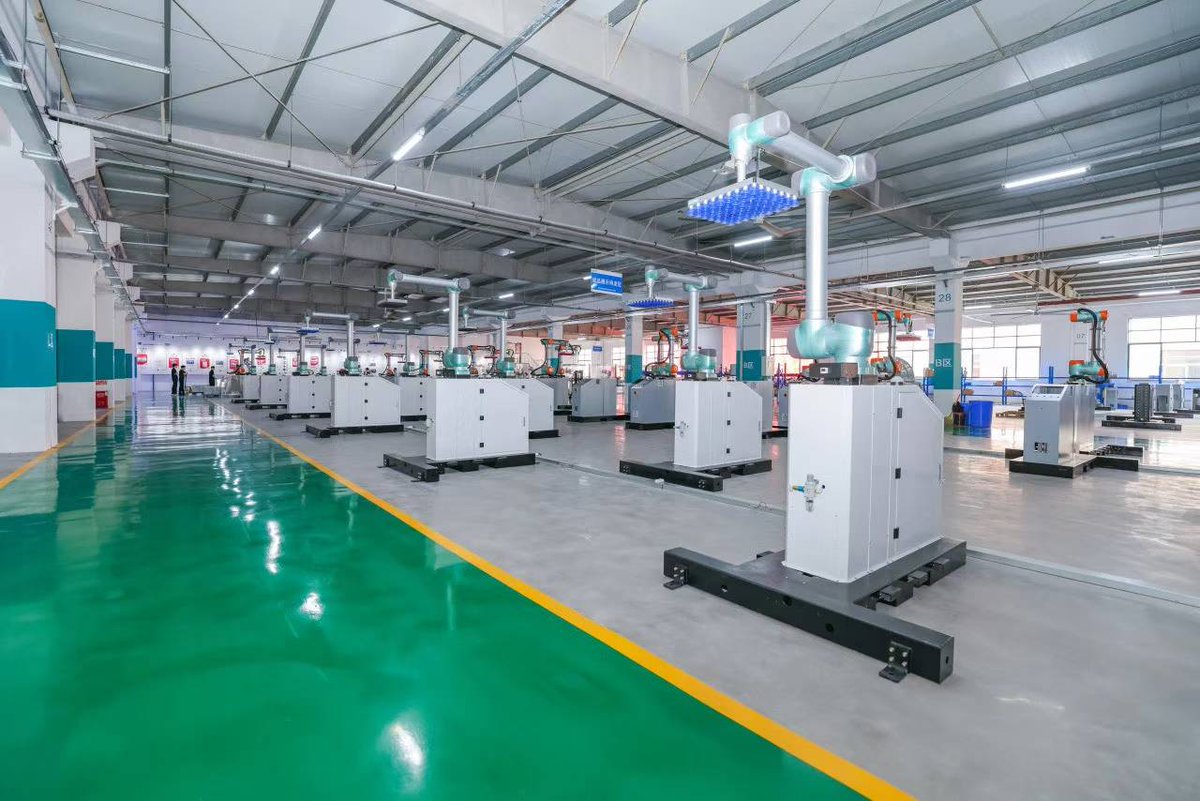 Saratao1267947's tweet image. 🎊 WE’RE GROWING!
ATOMROBOT&apos;s brand-new palletizing factory in Wuxi just opened its doors!
💡 More production
🚀 Faster delivery
🤝 Smarter service
Let’s build the future of automation — together.
#Atomrobot #PalletizingRobot