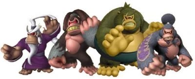 alecrobbins's tweet image. the same team (to a degree) that made Bananza also made Jungle Beat 20 years ago - just for fun, comparing the villains is a great lesson in character design. really love this new batch, some great work here.