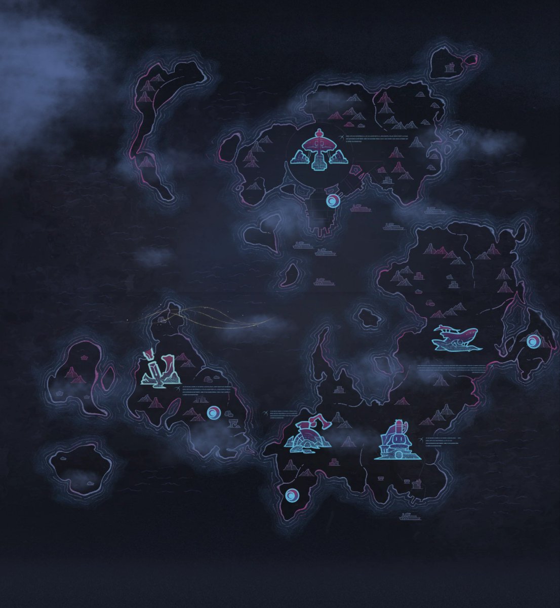 GenshinUniverse's tweet image. Full Nod Krai map from new web event
#GenshinImpact #原神
