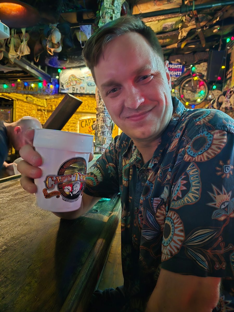 Key West has been excellent. Loved the Hemingway House, the Boat House, and Captain Tony's (subject of a great Mike Leach story: espn.com/college-footba…).