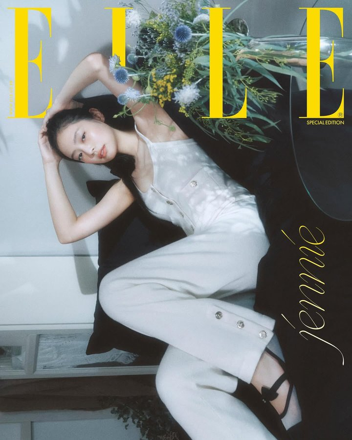 MYJENNIE_TH's tweet image. 250723 เจนนี่บนปกนิตยสาร ELLE KOREA พิเศษประจำเดือนสิงหาคม 2025

 #JENNIE