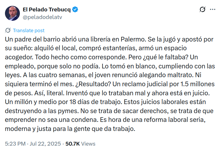 Una madre, un padre y dos hijos de puta mentirosos.