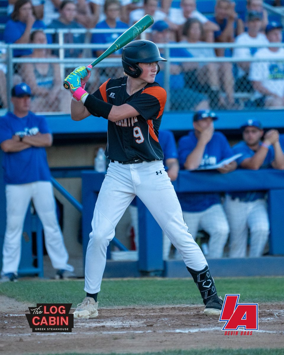 iabaseball1's tweet image. 🐴TROJANS LEAD THROUGH FOUR🐴
Pleasantville leads 2-0 through four full innings of play! We’ll be going down to the wire here under the lights in Carroll!💡
Powered by Log Cabin Steakhouse 🥩
#IAbaseball X #iahsbsb