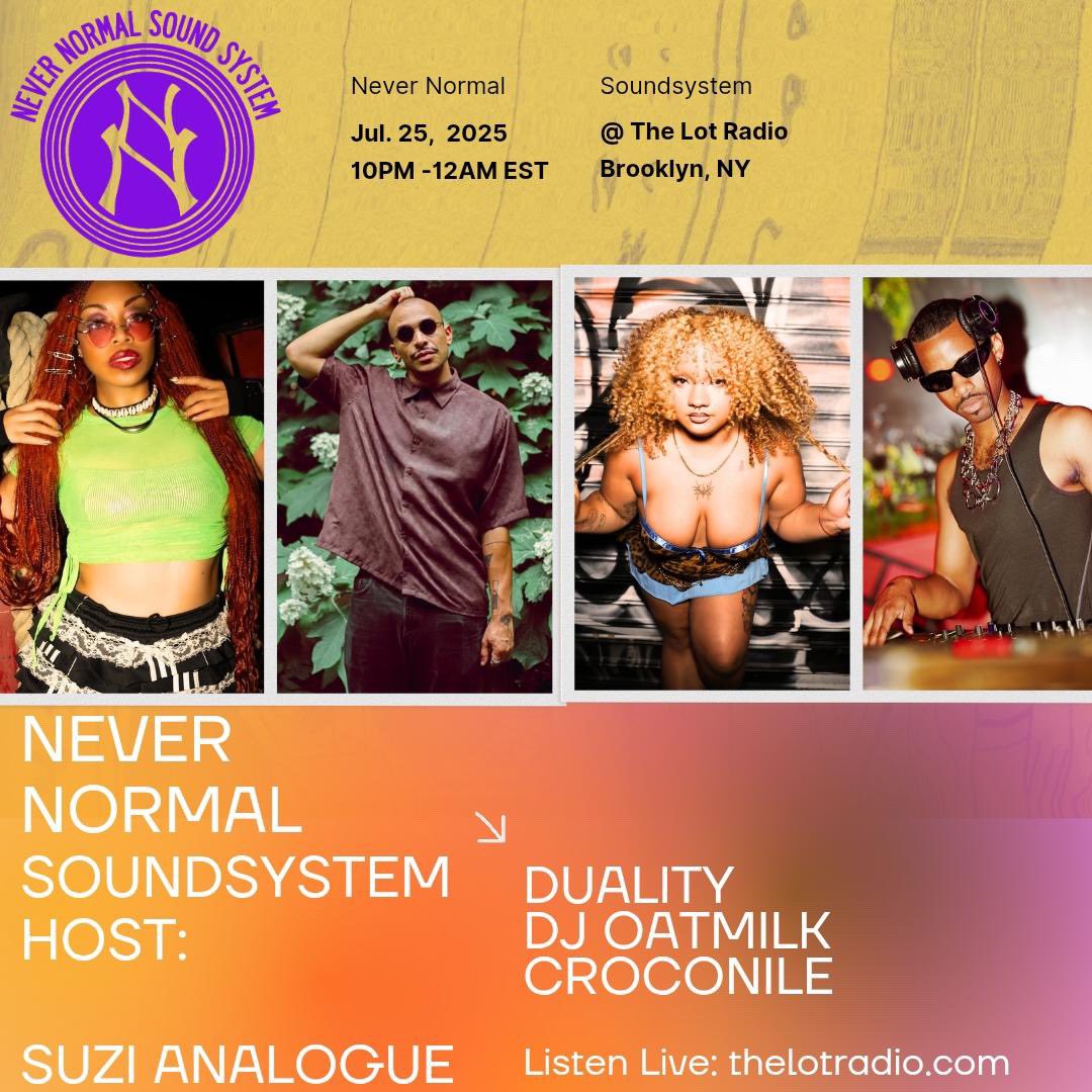 __Duality's tweet image. gassed to be playing on @TheLotRadio this friday night with @suziAnalog for @NEVERNORMALRECS thank you dearly for the invite ‼️‼️‼️‼️‼️‼️‼️