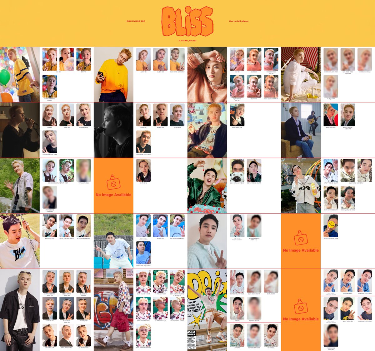 exo_pclist's tweet image. KYUNGSOO (D.O.) BLISS PHOTOCARD LIST / TEMPLATE
full size in bio
+ do it! Seoul
+ music plant lucky draw
도경수 exo 엑소 포카