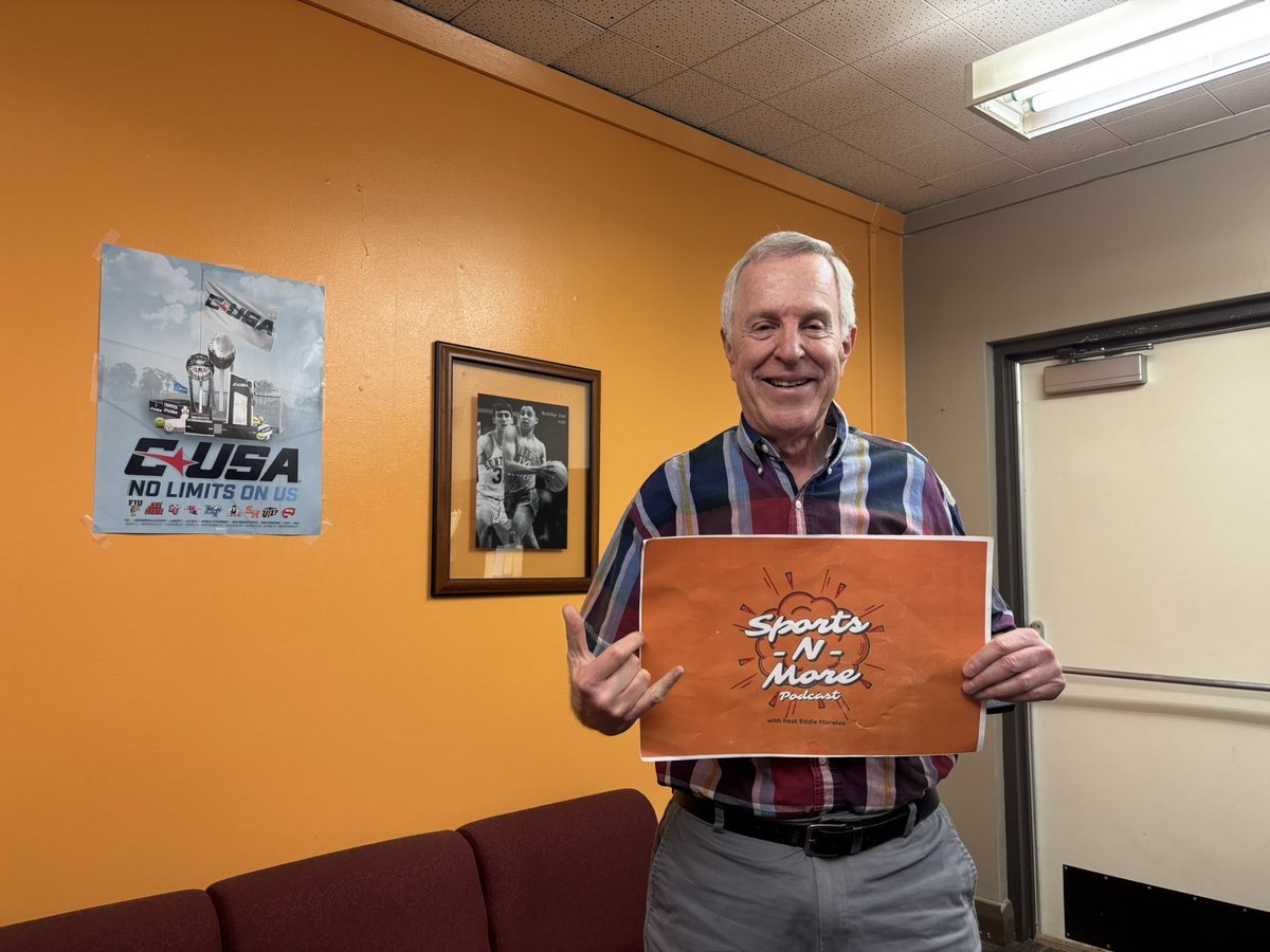 Eddie Morelos (@damayorlc) on Twitter photo Give a listen ๐ง MINER FANS!! As Mr. Jon Teicher joins me on the <a href="/SportsNMorePOD/">Sports_N_More_EPLC</a> !!
Listen on Spotify or Apple Podcasts.
open.spotify.com/episode/6MOXr4โฆ Give a listen ๐ง MINER FANS!! As Mr. Jon Teicher joins me on the <a href="/SportsNMorePOD/">Sports_N_More_EPLC</a> !!
Listen on Spotify or Apple Podcasts.
open.spotify.com/episode/6MOXr4โฆ